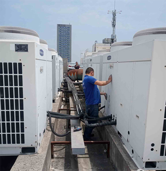 关岭中央空调制热和不制冷系统维修方法